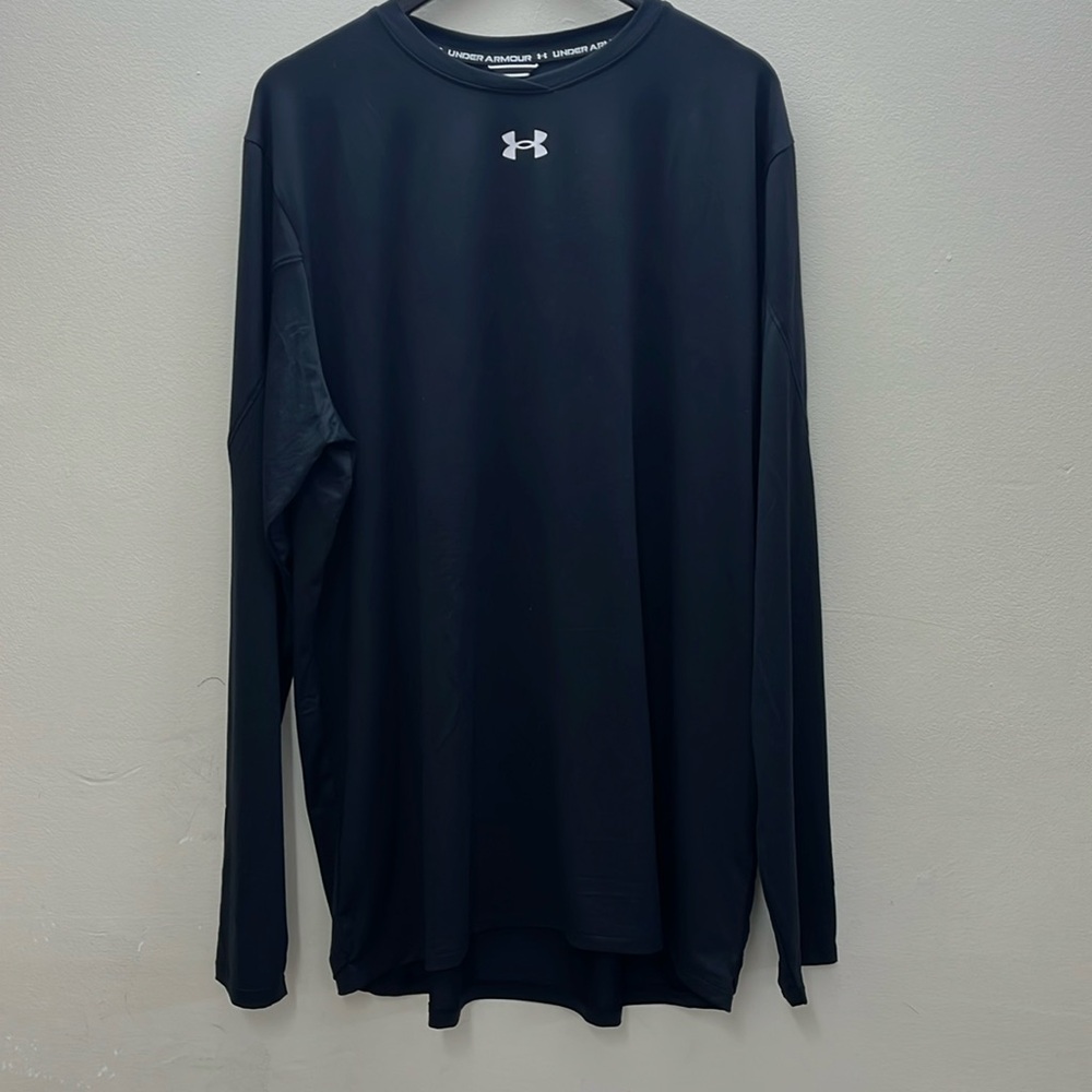 Under Armour Long Sleeve Tee Black XXL NWT 504